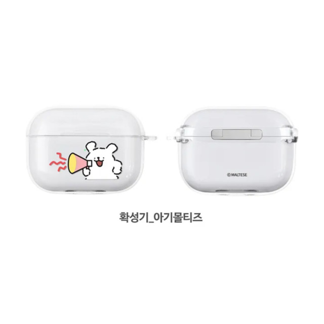 韓國Maltese線條小狗耳機殼