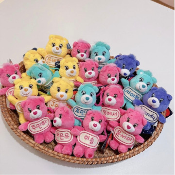 韓國客製化CareBear/三麗鷗/狗狗/熊貓姓名吊飾